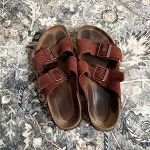 Birkenstock Women's Sandals in Rust Brown